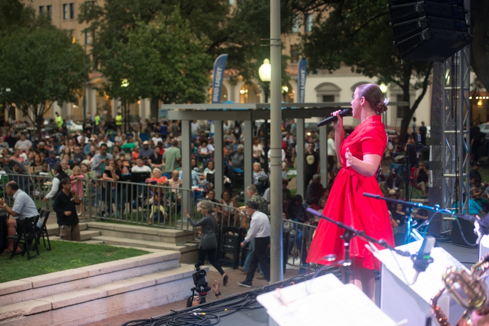Dimensions in Blue at SATX Jazz Alive