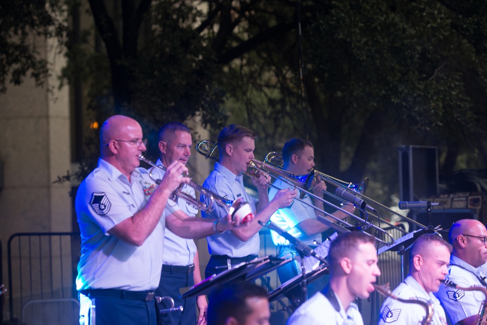 Dimensions in Blue at SATX Jazz Alive