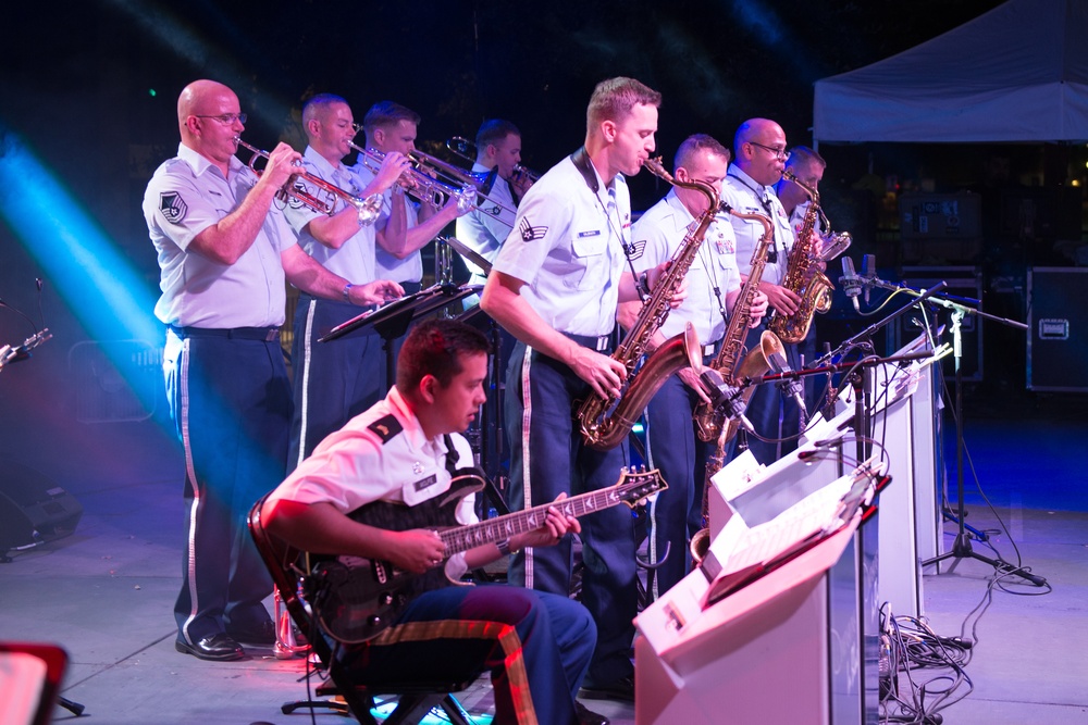 Dimensions in Blue at SATX Jazz Alive