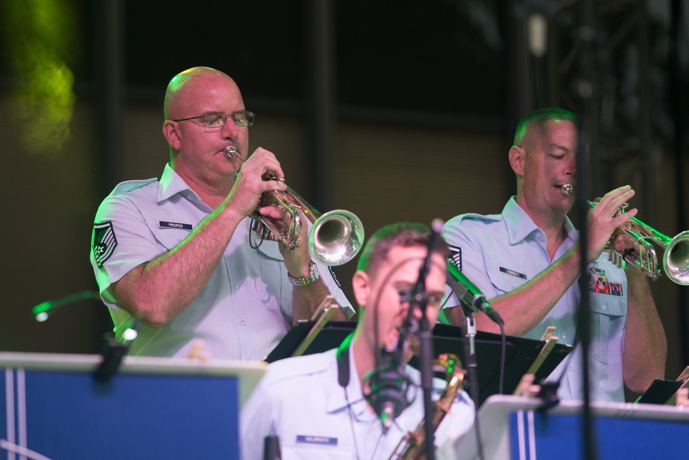 Dimensions in Blue at SATX Jazz Alive
