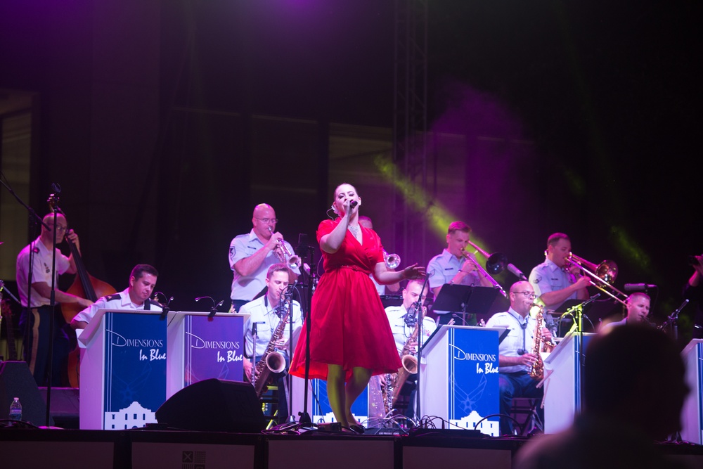 Dimensions in Blue at SATX Jazz Alive