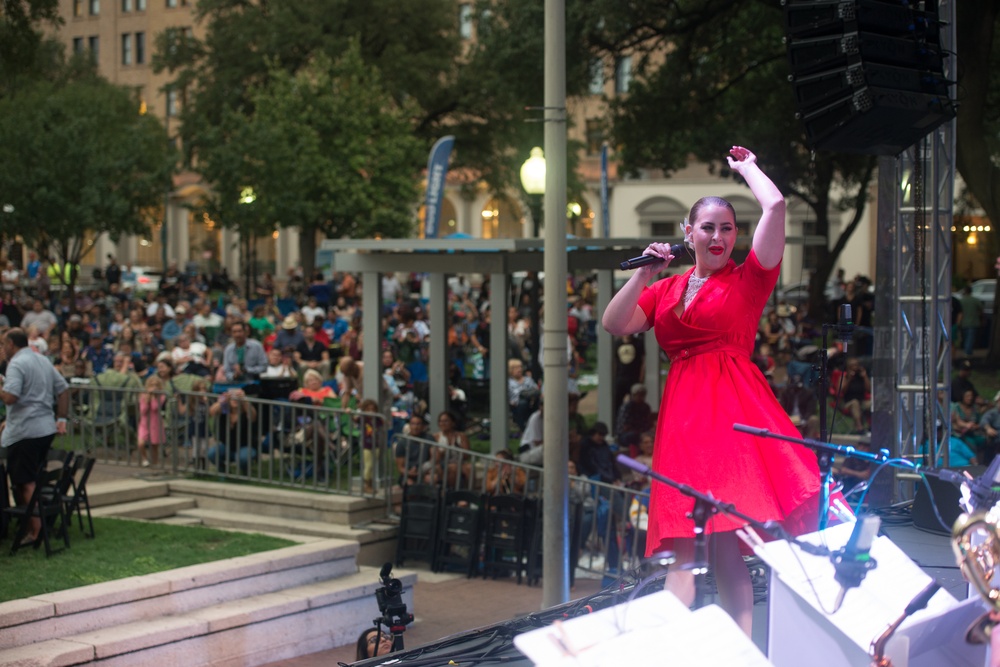 Dimensions in Blue at SATX Jazz Alive