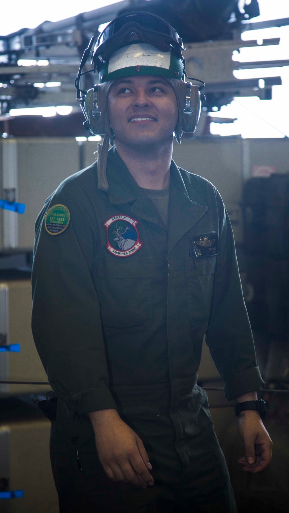USS Essex Cargo Reorganization