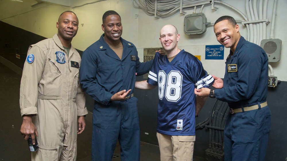 USS Essex Cargo Reorganization