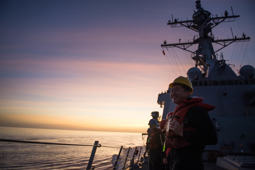 Stockdale Conducts Replenishment-at-sea