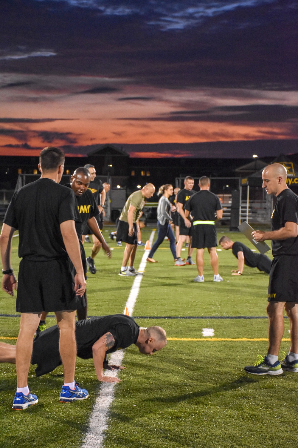 3rd Recruiting Brigade PT Session