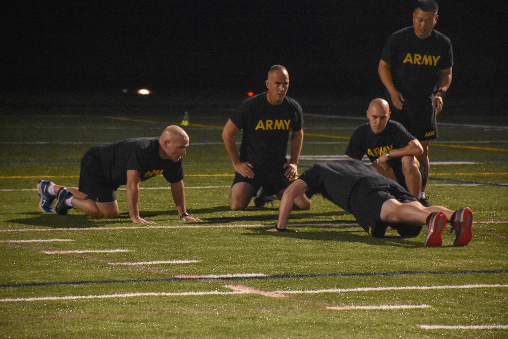 3rd Recruiting Brigade PT Session