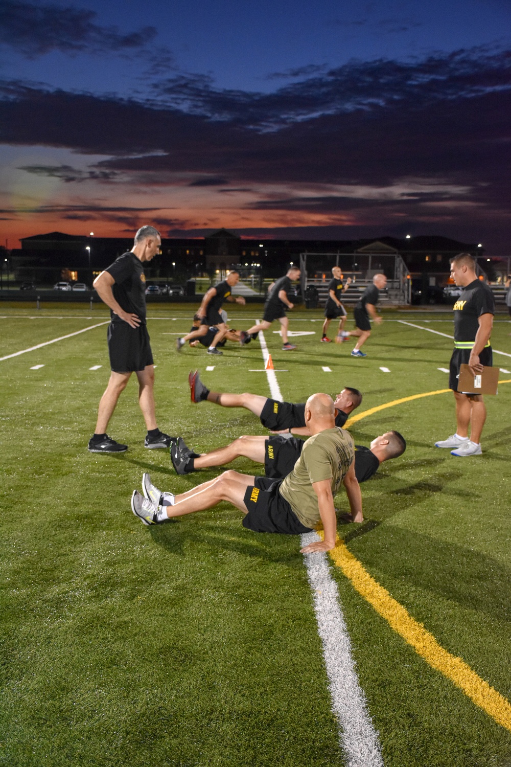 3rd Recruiting Brigade PT Session