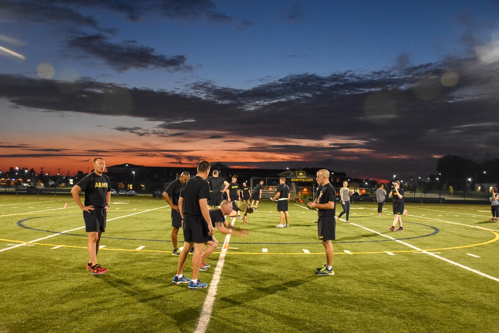 3rd Recruiting Brigade PT Session