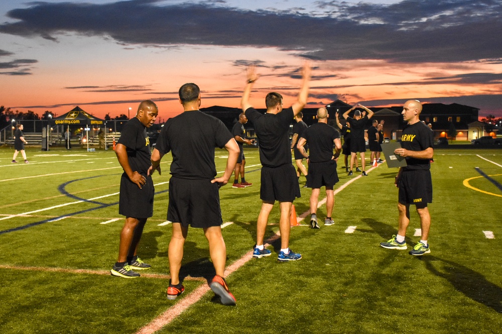 3rd Recruiting Brigade PT Session