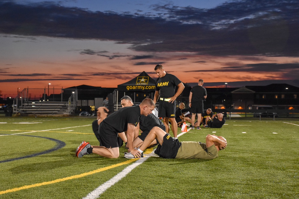 3rd Recruiting Brigade PT Session