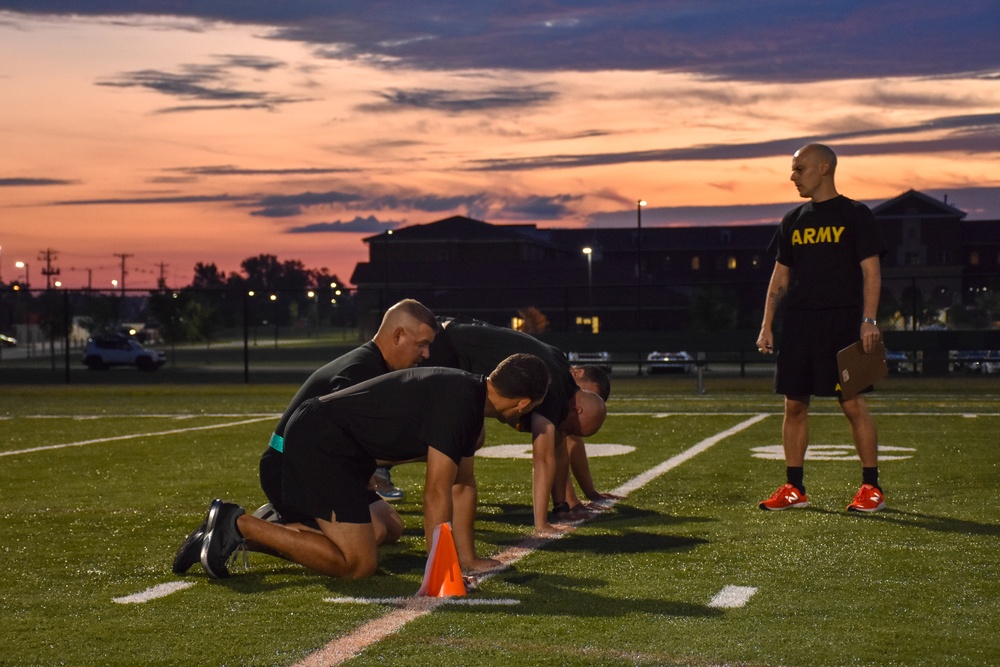 3rd Recruiting Brigade PT Session
