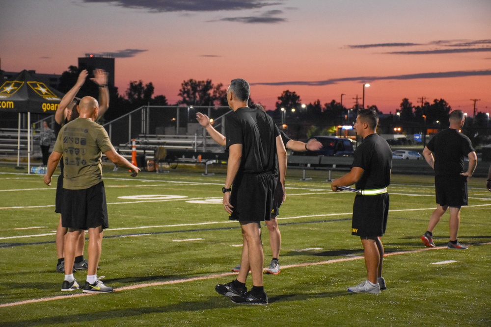 3rd Recruiting Brigade PT Session
