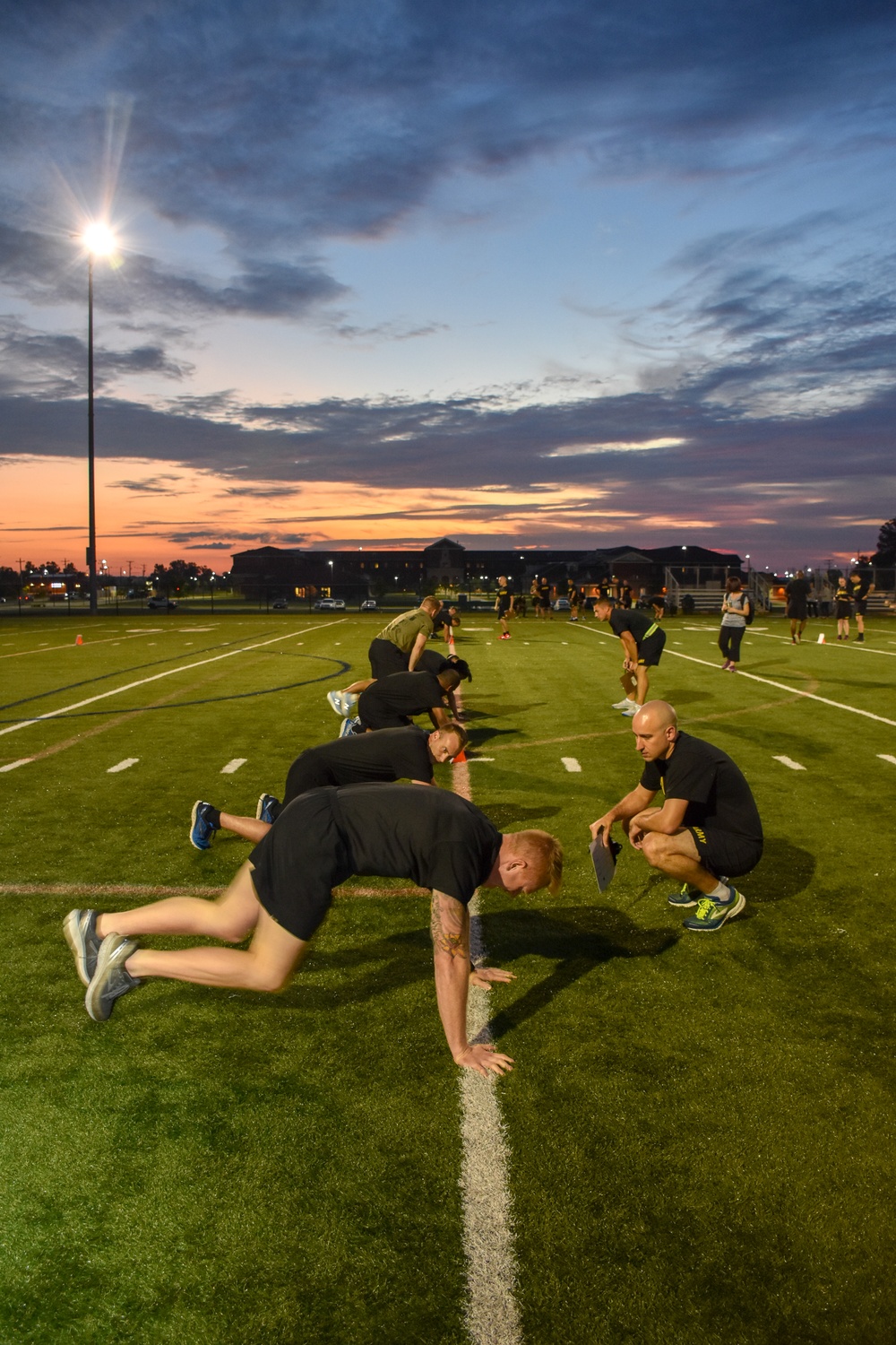 3rd Recruiting Brigade PT Session
