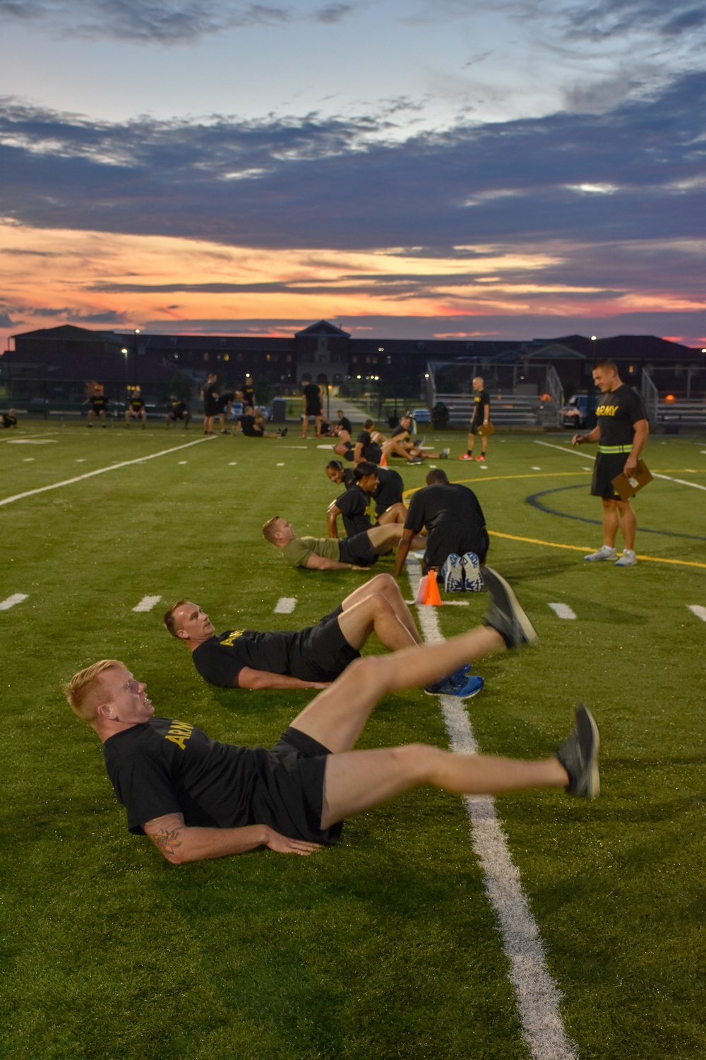 3rd Recruiting Brigade PT Session