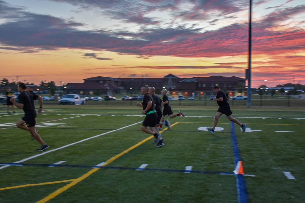 3rd Recruiting Brigade PT Session