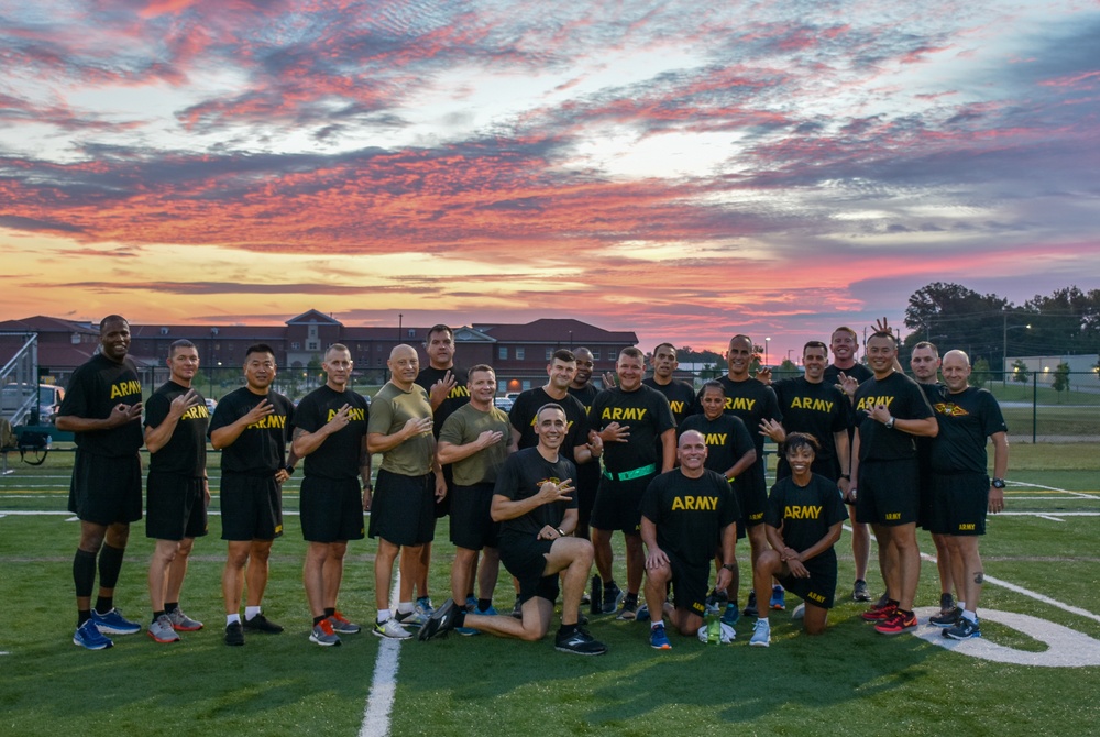 3rd Recruiting Brigade PT Session