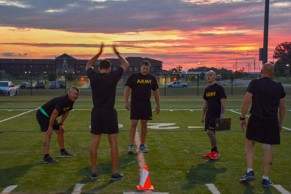 3rd Recruiting Brigade PT Session