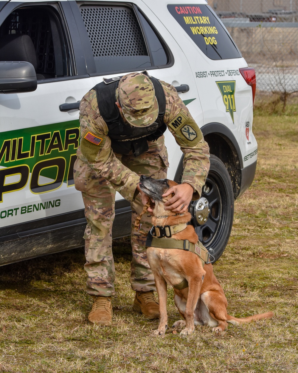 U.S. Army K9 and Military Police