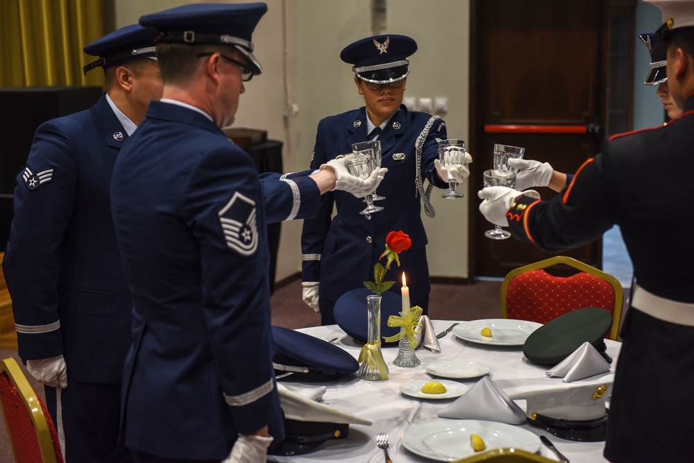 POW/MIA vigil ceremony