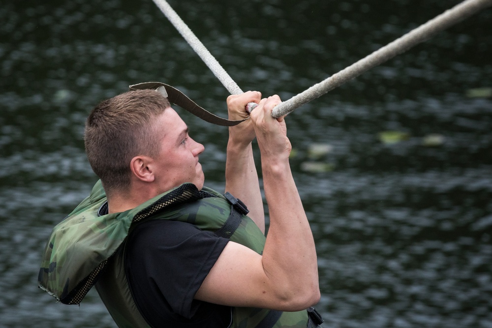 Water Obstacle Course