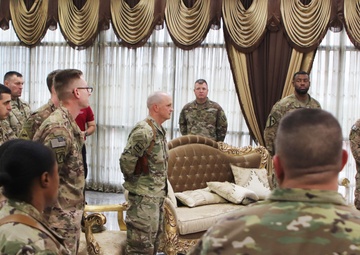 U.S. Secretary of the Army Visits Soldiers in Northern Iraq