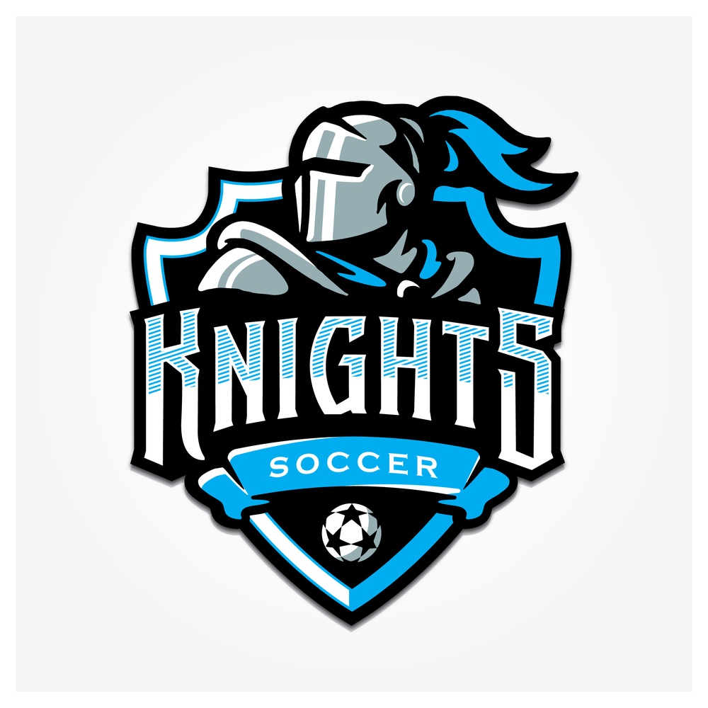 21st Space Wing Knights Soccer Club Logo