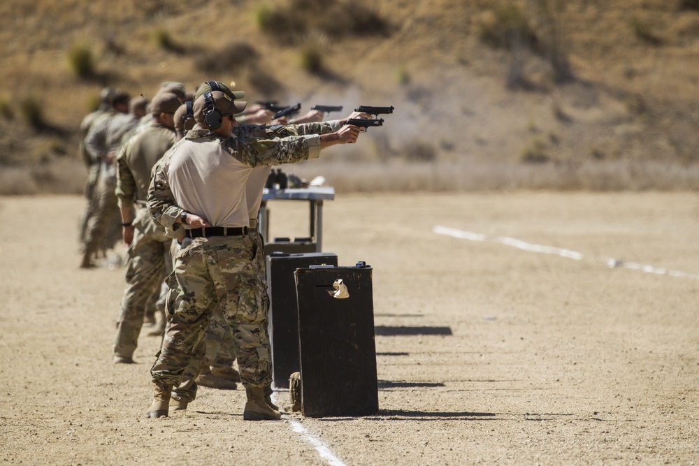 Cal Guard hosts pistol competition