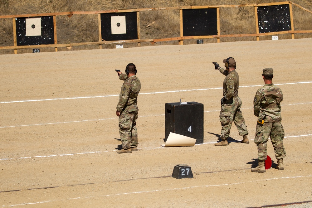 Cal Guard hosts pistol competition