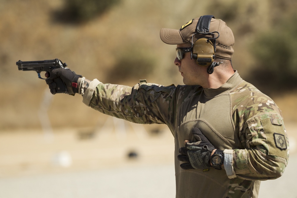 Cal Guard hosts pistol competition