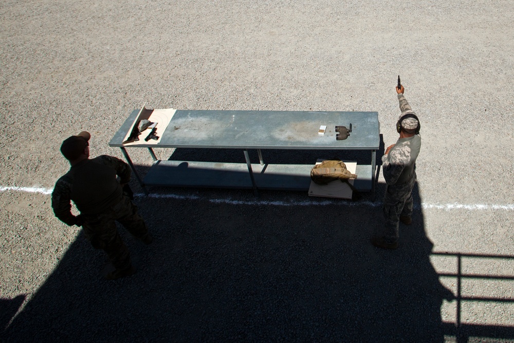 Cal Guard hosts pistol competition