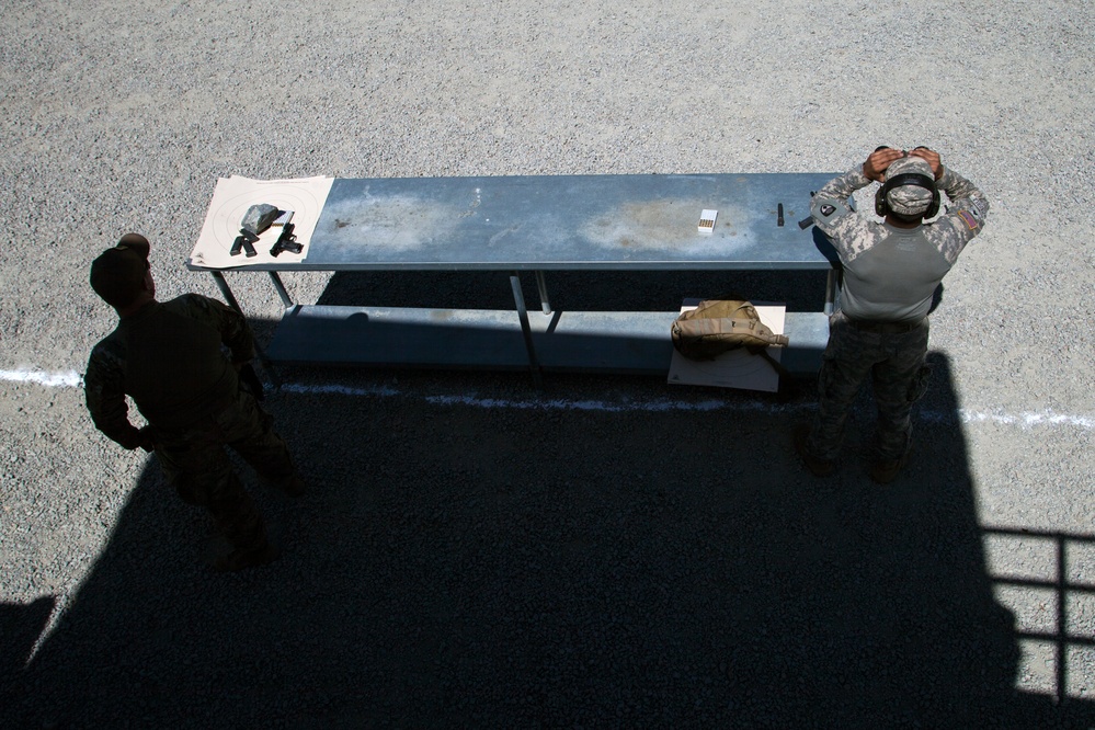 Cal Guard hosts pistol competition