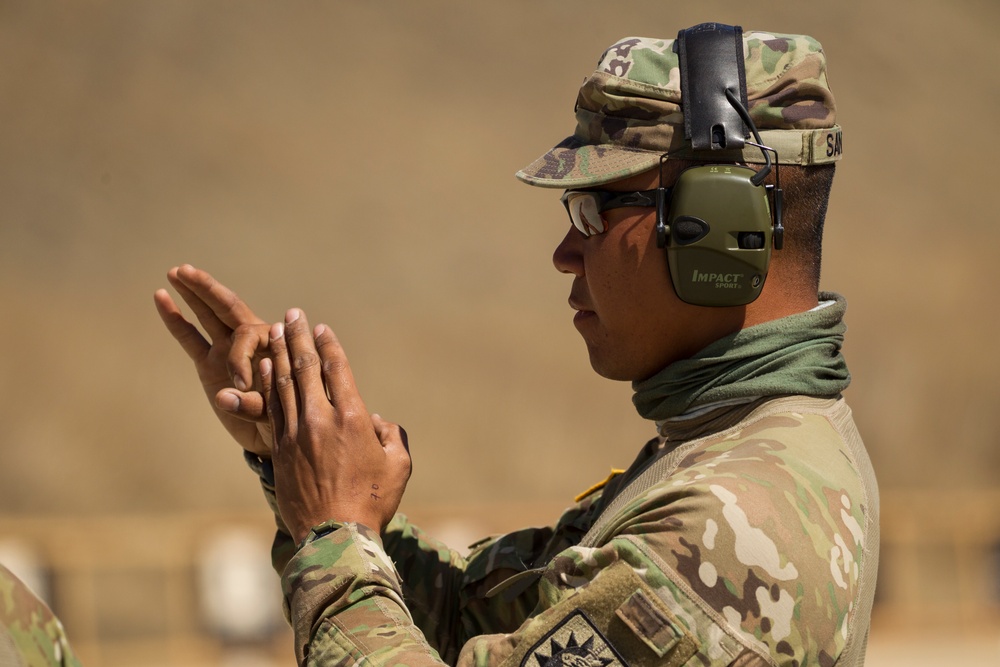 Cal Guard hosts pistol competition