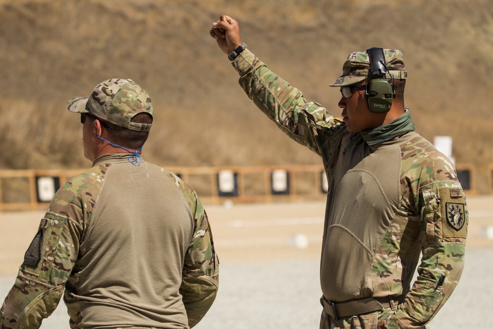 Cal Guard hosts pistol competition