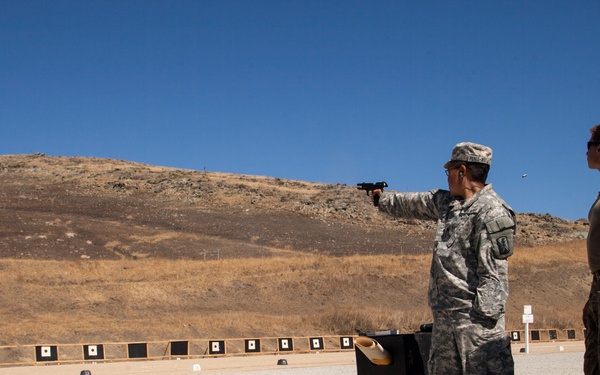 Cal Guard hosts pistol competition