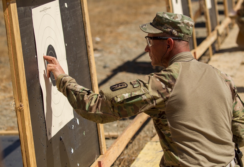 Cal Guard hosts pistol competition