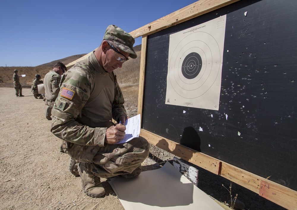 Cal Guard hosts pistol competition