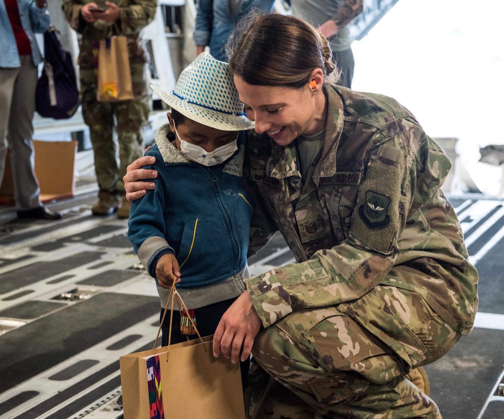 Mobility Airmen deliver a Mission of Love to Guatemala