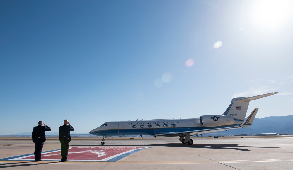 SECAF Farewell from Peterson AFB