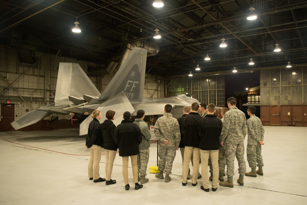 Penn. State ROTC Cadets Visit the VaANG