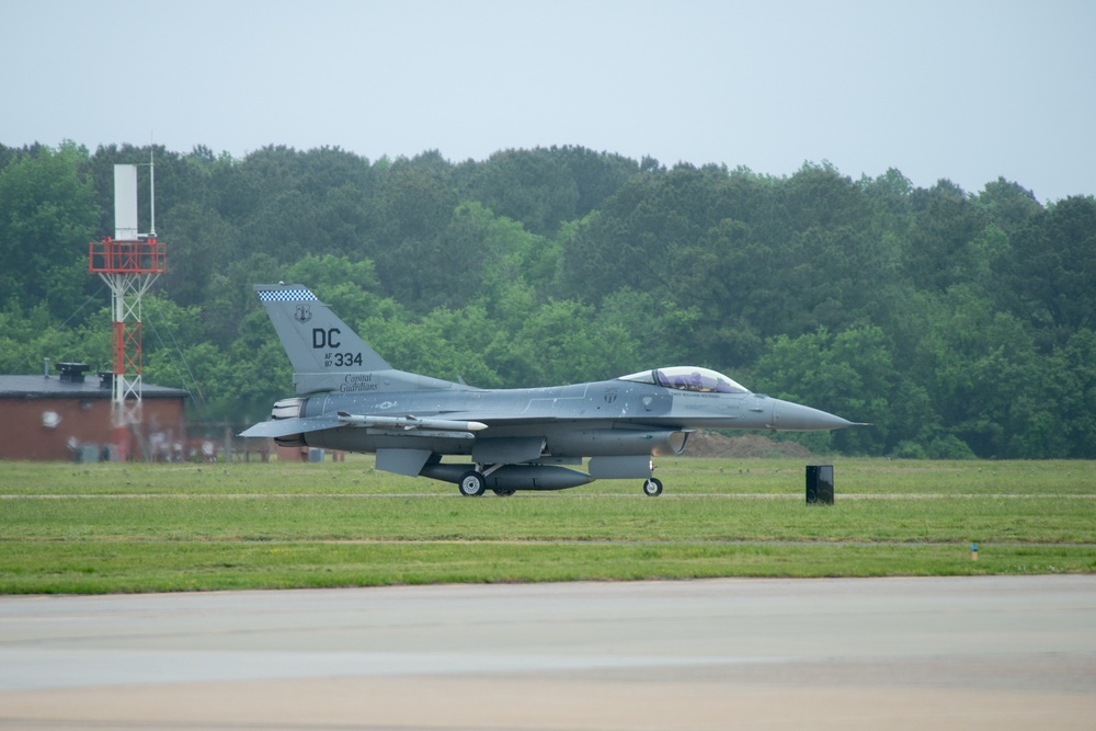 192nd Fighter Wing jets depart for Sentry Savannah 18-2