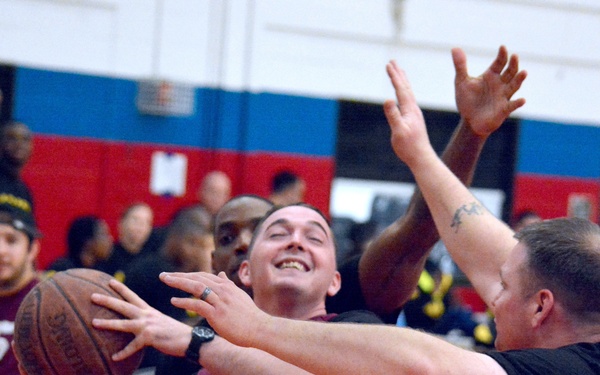 CRDAMC Troop Command, WTU wheeling for hoops