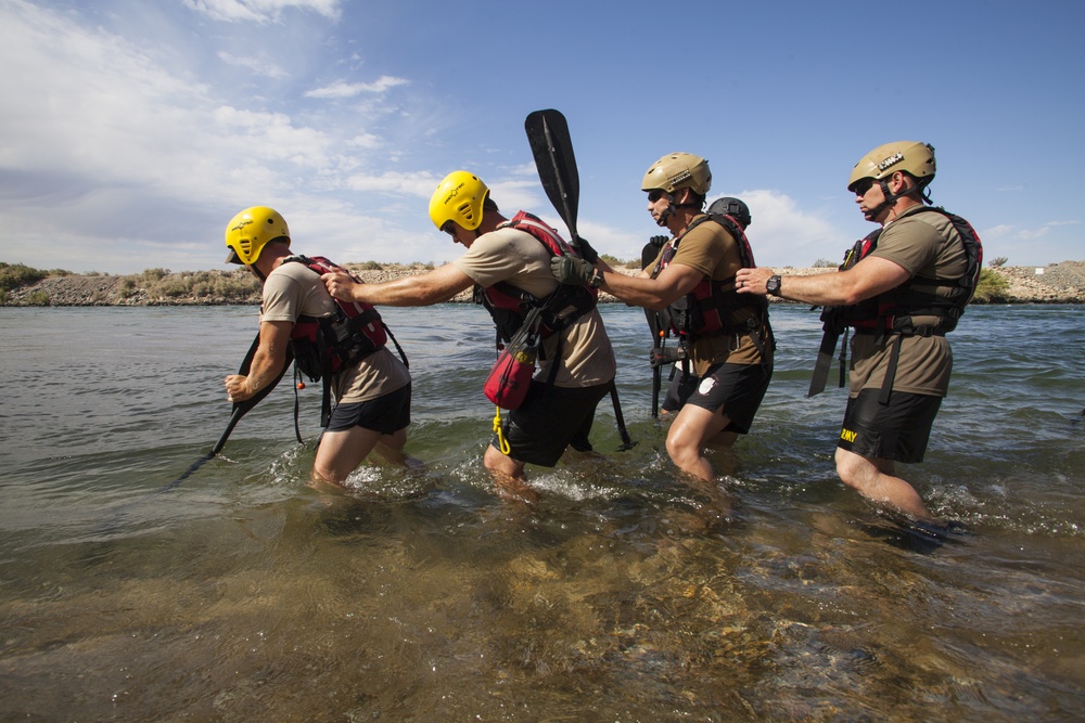 Come hell or swift water: 5th Battalion,19th Special Forces Group soldiers train for the worst