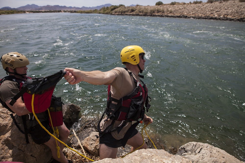 Come hell or swift water: 5th Battalion,19th Special Forces Group soldiers train for the worst