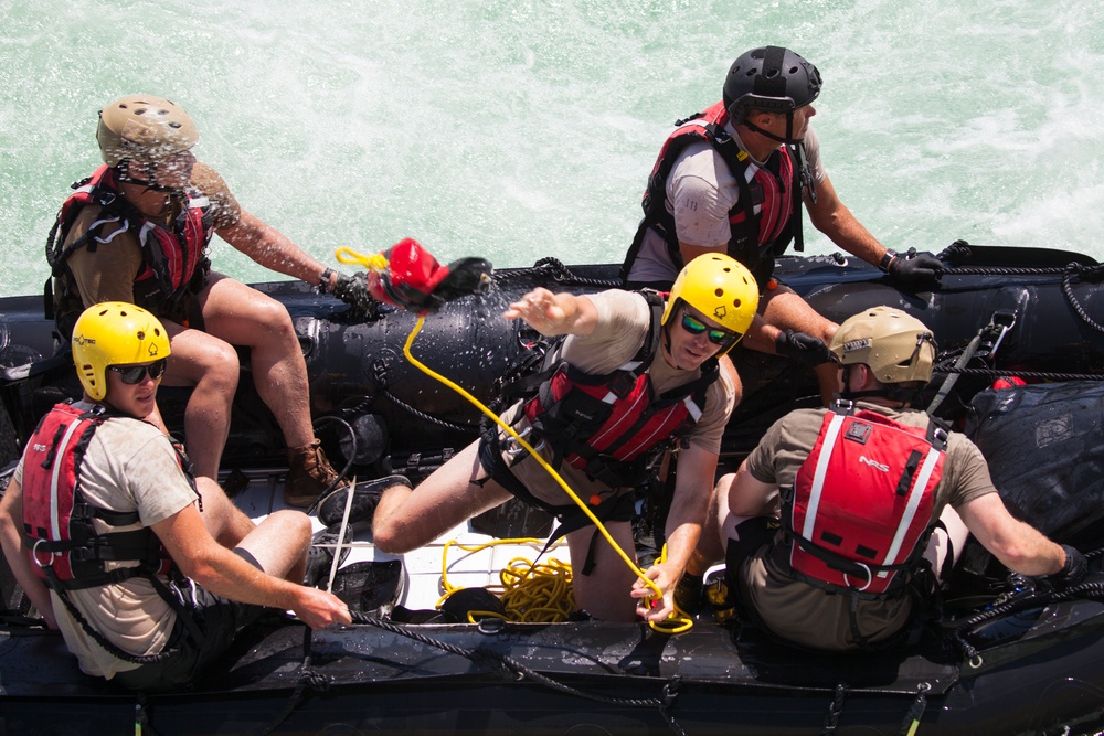 Come hell or swift water: 5th Battalion,19th Special Forces Group soldiers train for the worst