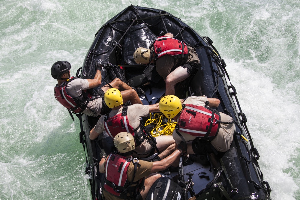 Come hell or swift water: 5th Battalion,19th Special Forces Group soldiers train for the worst
