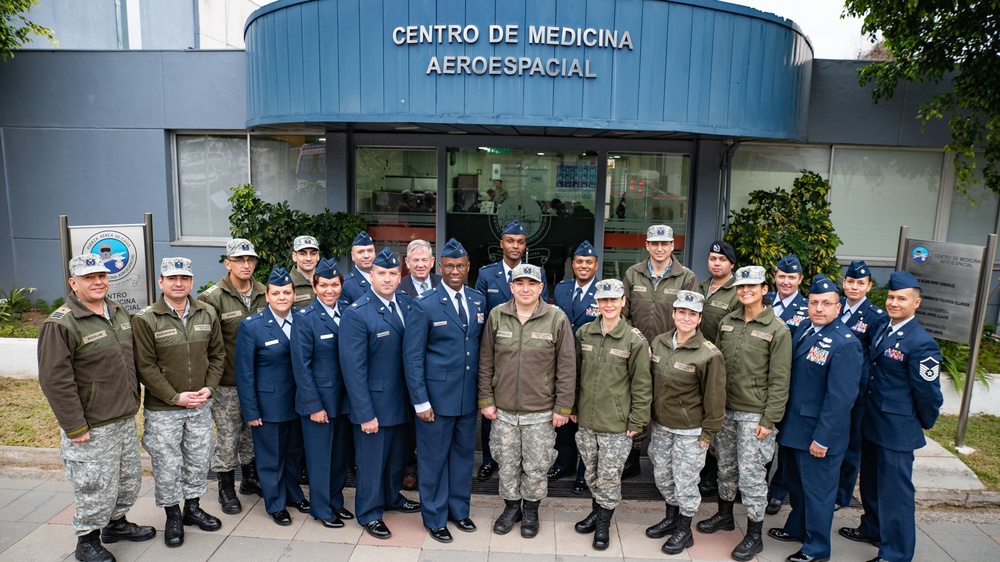 U.S. and Chilean airmen share health services knowledge, experience