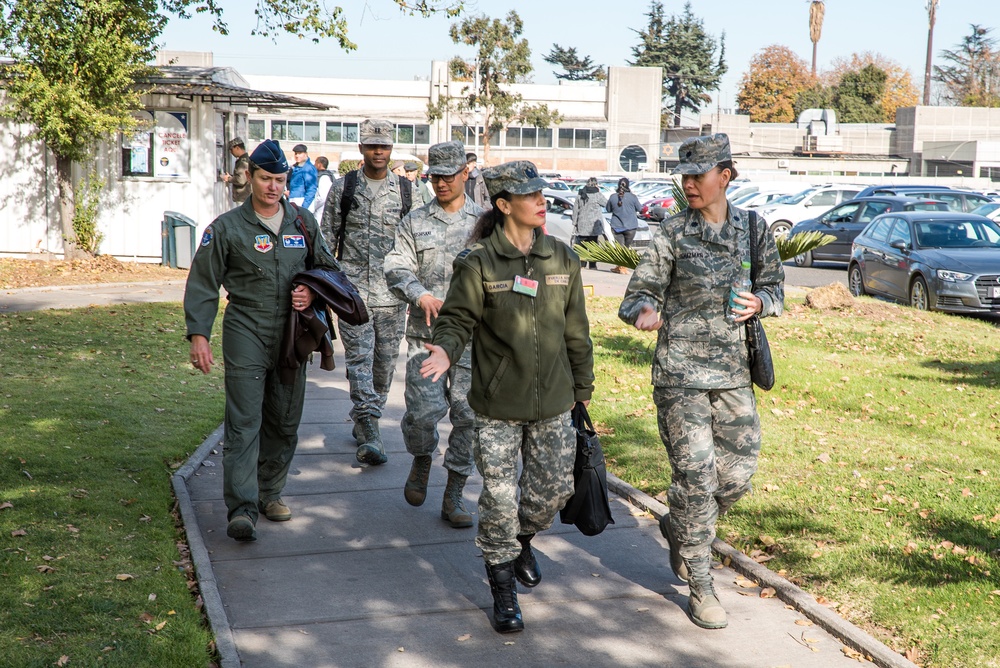 U.S. and Chilean airmen share health services knowledge, experience