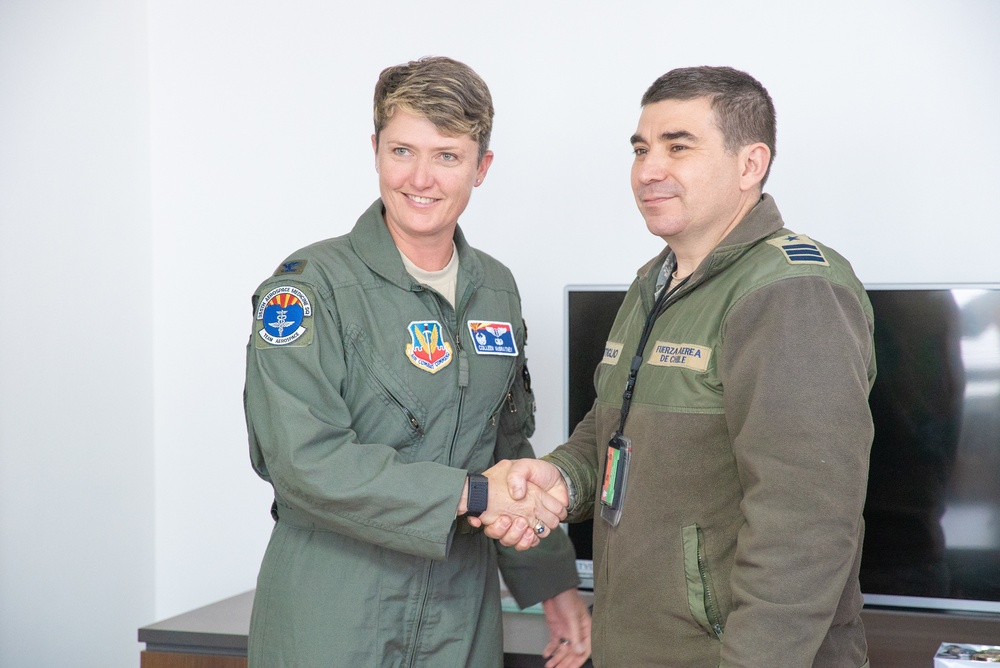 U.S. and Chilean airmen share health services knowledge, experience