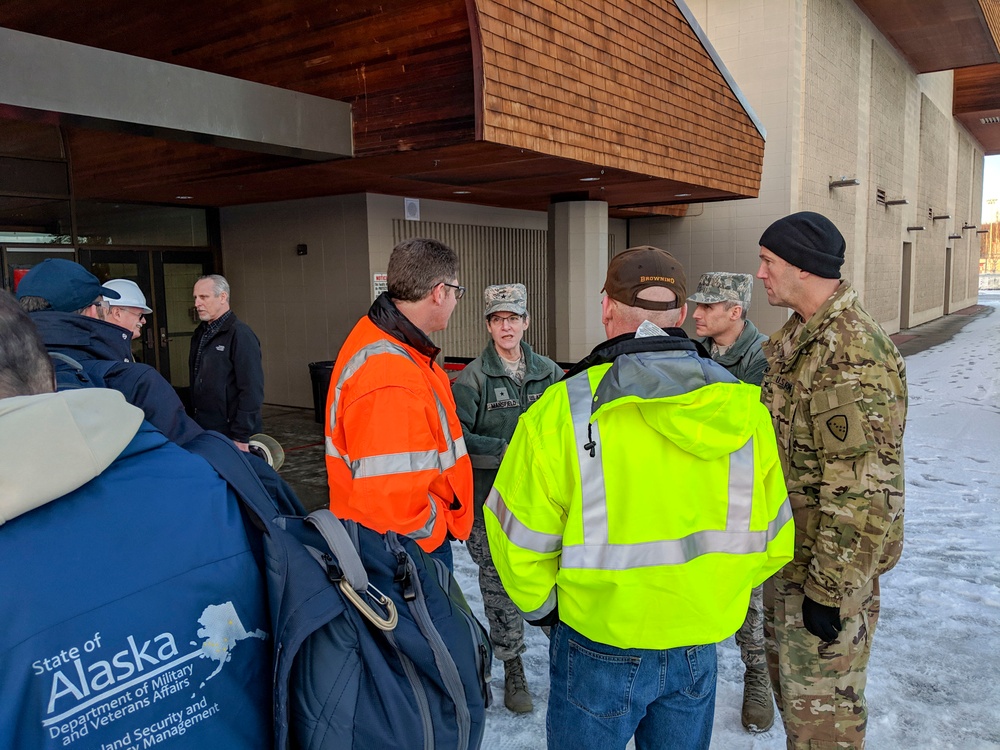 Alaska Guard responds to Anchorage earthquake